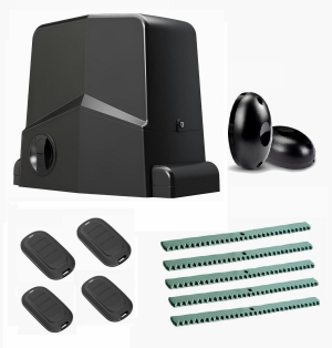 AN-MOTORS ARW-1000MKIT-FK5-T4 Автоматика для откатных ворот ARW-1000MKIT FK5-T4, комплект: привод, фотоэлементы, 4 пульта, 5 реек