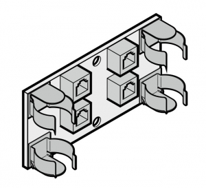 HORMANN 639569 Плата корпуса для батареек блока беспроводного подключения, (полотно ворот)