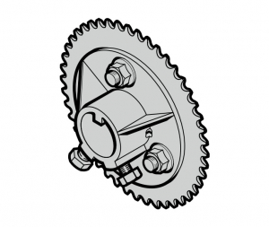 HORMANN 3044739 Цепное колесо для двойного пружинного вала, в комплекте с крепежным материалом и присоединением прив