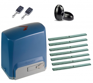 R-TECH SL1500KCEKIT-FK7 Автоматика для откатных ворот SL1500AC.M KIT-FK7, комплект: привод, 2 пульта, фотоэлементы, 7 реек