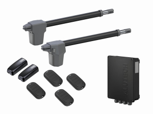 AN-MOTORS ATW-400KIT F-T4 Автоматика для распашных ворот ATW-400KIT F-T4, комплект: 2 привода, блок управления, 4 пульта, фотоэлементы