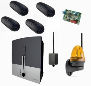 CAME BXL04AGS KIT-LK-BT-T4 Автоматика для откатных ворот BXL04AGS KIT-LK-BT-T4, комплект: привод, радиоприемник, 4 пульта, лампа, Bluetooth-модуль