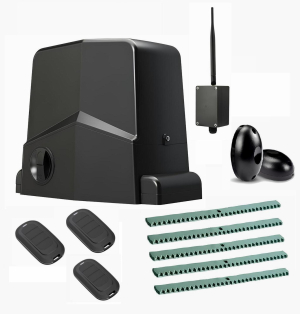 AN-MOTORS ARW-600MKIT-FK5-BT-T3 Автоматика для откатных ворот ARW-600MKIT FK5-BT-Т3, комплект: привод, фотоэлементы, 3 пульта, 5 реек, Bluetooth-модуль