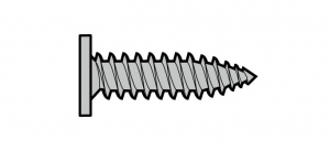 HORMANN 3093920 Саморез по металлу с плоской головкой и Torx (3,9 × 15)