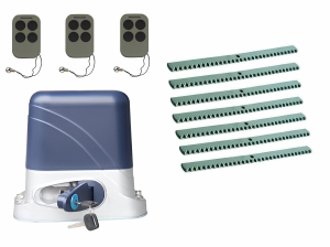 КОРН KSL-800KIT-KR7-T3 Автоматика для откатных ворот KSL-800 KIT-KR7-Т3, комплект: привод, 3 пульта, 7 реек