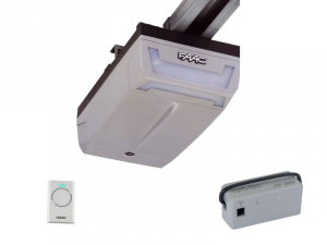 FAAC D1000KIT Автоматика для секционных ворот FAAC D1000, комплект: привод, направляющая, пульт, радиоприемник.