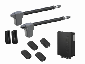 AN-MOTORS ATW-400KIT3-T4 Автоматика для распашных ворот ATW-400KIT3-T4, комплект: 2 привода, блок управления, 4 пульта, фотоэлементы