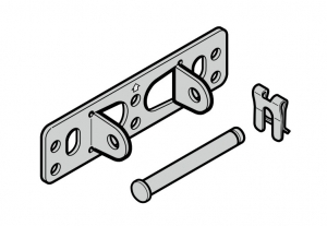 HORMANN 438509 Болт A8 × 75 (с фиксатором SL)