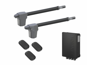 AN-MOTORS ATW-400KIT T3 Автоматика для распашных ворот ATW-400KIT T3, комплект: 2 привода, блок управления, 3 пульта