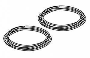 HORMANN 638228 Комплект деаэрационного шланга (2 × 500 мм)