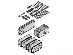 HORMANN 637538 Запасной SKS для блоков управления WA 100 / 200, 3 × пустой корпус + монтажный материал