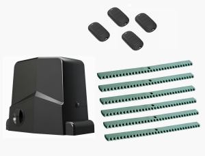 AN-MOTORS ARW-600MKIT-KR6-T4 Автоматика для откатных ворот ARW-600MKIT KR6-T4, комплект: привод, 4 пульта, 6 реек