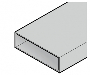 HORMANN 3081993 Труба 200 × 60 × 2,5 мм, горячеоцинкованная (необработанная, длиной 6980 мм)