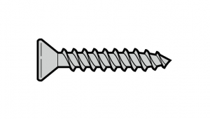 HORMANN 3040572 Шуруп для ДСП, оцинкованный (3,5 × 25)