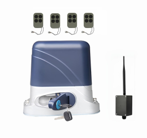 КОРН KSL-1300KIT-BT-T4 Автоматика для откатных ворот KSL-1300 KIT-BT-Т4, комплект: привод, 4 пульта, Bluetooth-модуль