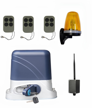 КОРН KSL-1300KIT-L3K-BT-T3 Автоматика для откатных ворот KSL-1300 KIT-L3K-BT-Т3, комплект: привод, 3 пульта, Bluetooth-модуль, лампа