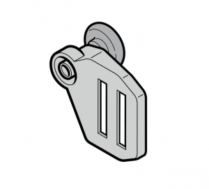 HORMANN 3045403 Верхний роликодержатель с ходовым роликом, направляющая N (справа)