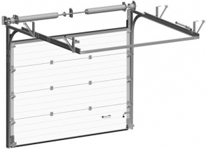 ALUTECH SD-AL-IND-45 Промышленные подъёмные секционные ворота ALUTECH ProPlus, толщина 45 мм
