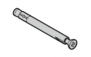 HORMANN 4005900 Комплект: дюбель для рамы боковой двери (10 × 112 (9 шт.))