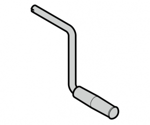 HORMANN 637019 Рукоятка для аварийного привода ворот