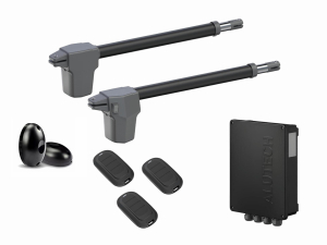 AN-MOTORS ATW-400KIT F-Т3 Автоматика для распашных ворот ATW-400KIT F-Т3, комплект: 2 привода, блок управления, 3 пульта, фотоэлементы