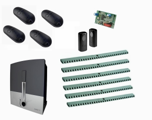 CAME BXL04AGS KIT6-F-T4 Автоматика для откатных ворот BXL04AGS KIT6-F-T4, комплект: привод, радиоприемник, 4 пульта, фотоэлементы, 6 реек