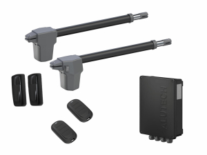 AN-MOTORS ATW-400KIT3 Автоматика для распашных ворот ATW-400KIT3, комплект: 2 привода, блок управления, 2 пульта, фотоэлементы