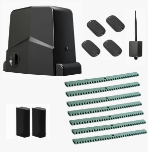 AN-MOTORS ARW-600MKIT-FA7-BT-T4 Автоматика для откатных ворот ARW-600MKIT FA7-BT-T4, комплект: привод, фотоэлементы, 4 пульта, 7 реек, Bluetooth-модуль