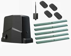 AN-MOTORS ARW-1000MKIT-KR5-BT-T4 Автоматика для откатных ворот ARW-1000MKIT KR5-BT-T4, комплект: привод, 4 пульта, 5 реек, Bluetooth-модуль