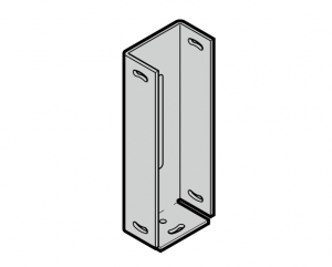 HORMANN 638922 Монтажный уголок для световых барьеров (1 шт, EL 301, EL 101, EL 31, RL 30, RL 52)