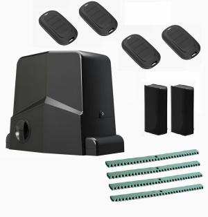 AN-MOTORS ARW-600MKIT-FA4-T4 Автоматика для откатных ворот ARW-600MKIT FA4-T4, комплект: привод, фотоэлементы, 4 пульта, 4 рейки