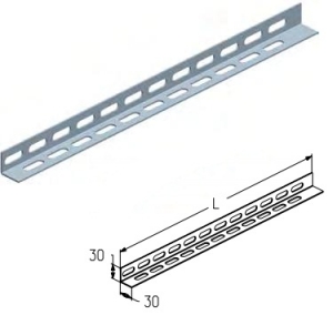 ALUTECH PRG09 - 402410400 Профиль монтажный PRG09 для подъёмных секционных ворот