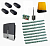 CAME BXL04AGS KIT8-L-BT-T4 Автоматика для откатных ворот BXL04AGS KIT8-L-BT-T4, комплект: привод, радиоприемник, 4 пульта, лампа, антенна, 8 реек, Bluetooth-модуль