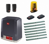 Автоматика для откатных ворот DEIMOS ULTRA BT A600-KIT7, комплект: привод, 2 пульта, фотоэлементы, лампа, 7 реек