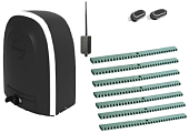 Автоматика для откатных ворот ALUTECH RTO-2000MKIT7-BT, комплект: привод, 2 пульта, Bluetooth-модуль, 7 реек