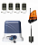 КОРН KSL-800KIT-L1K-BT-T4 Автоматика для откатных ворот KSL-800 KIT-L1K-BT-Т4, комплект: привод, 4 пульта, Bluetooth-модуль, лампа