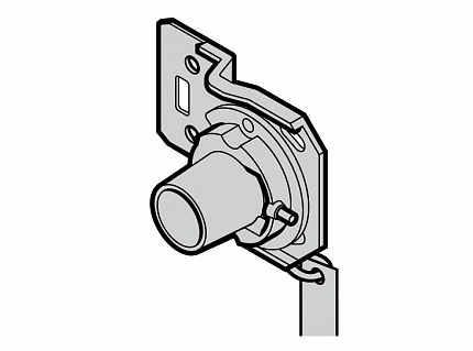HORMANN 3047242 Устройство защиты от обрыва пружины с приемным конусом (слева)