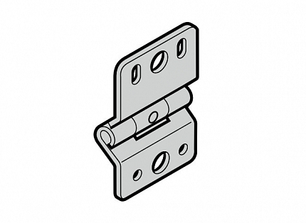 HORMANN 3045119 Шарнир, тип 2 Н (направляющая Н)