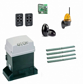 Автоматика для откатных ворот FAAC 746KIT FULL4-К, комплект: привод, радиоприемник, 2 пульта, фотоэлементы, лампа, 4 рейки