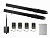 КОРН KSW-3000-T4-BT Автоматика для распашных ворот KSW-3000 T4-BT, комплект: 2 привода, блок управления, 4 пульта. Bluetooth-модуль