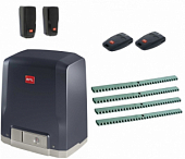 Автоматика для откатных ворот BFT DEIMOS AC A800-F4, комплект: привод, фотоэлементы, 2 пульта, 4 рейки