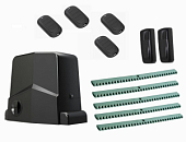 Автоматика для откатных ворот ARW-600MKIT F5-T4, комплект: привод, фотоэлементы, 4 пульта, 5 реек