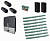 CAME BXL04AGS KIT8-FA-T3 Автоматика для откатных ворот BXL04AGS KIT8-FA-Т3, комплект: привод, радиоприемник, 3 пульта, фотоэлементы, 8 реек