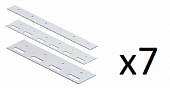 Пластина (400 мм) для полосовой ПВХ завесы (7 шт)