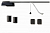 NICE SPO16BKCE-FN Автоматика для гаражных подъемных секционных ворот NICE SPO16BKCE-FN, комплект: привод, рейка, 2 пульта, фотоэлементы