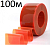 КОРН FLR400-100 Полосовая ПВХ завеса стандартная (красная) 400х4 мм, 2 рулона 100 м