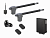 AN-MOTORS ATW-400KIT F-BT Автоматика для распашных ворот ATW-400KIT F-BT, комплект: 2 привода, блок управления, 2 пульта, фотоэлементы, Bluetooth-модуль