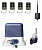 КОРН KSL-1300KIT-L4K-BT-T4 Автоматика для откатных ворот KSL-1300 KIT-L4K-BT-Т4, комплект: привод, 4 пульта, Bluetooth-модуль, лампа
