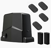 Автоматика для откатных ворот ARW-600MKIT FA-T4, комплект: привод, фотоэлементы, 4 пульта