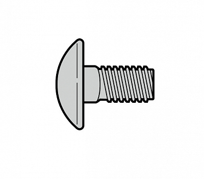 HORMANN 3006980 Винт с полукруглой головкой (M8 × 16)